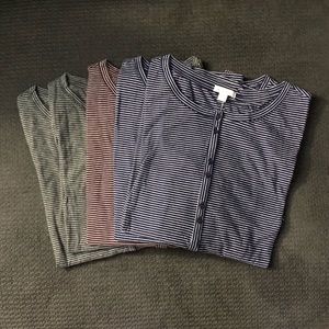 Pima cotton Henley’s